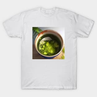 Matcha Green Tea Japanese Cup T-Shirt